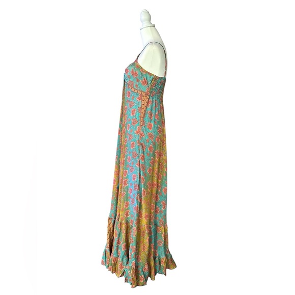 Karma Highway Bohemian Maxi Dress Long Flowy Free -Spirited Summer Floral Size M - Picture 4 of 12